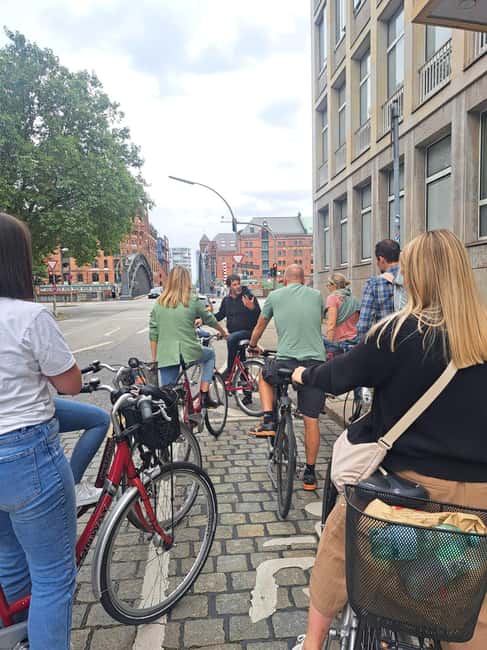 Hamburg: City Tour by Bike with Elbphilharmonie incl. Bike - Speicherstadt, Hamburg’s brick-and-water district