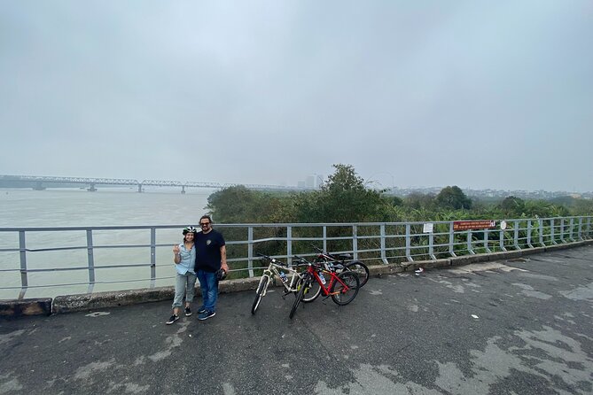 Hanoi City Bike Tour through Banana Island & Food Tasting - Huu Tiep Lake and the downed B-52