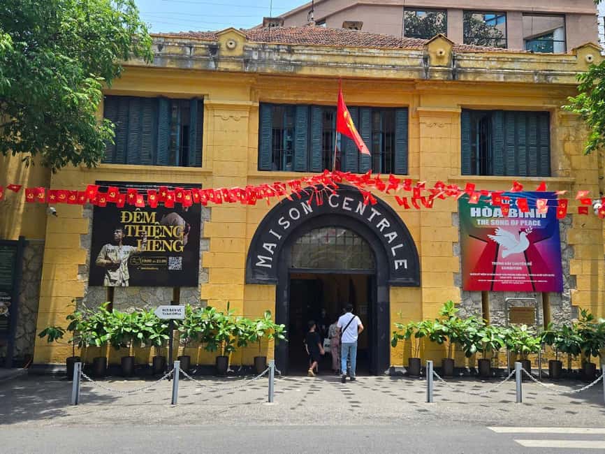 Hanoi City Tours With Small Groups (By Bus/Jeep Car/Cycling) - Hoa Lo Prison and Vietnam’s difficult past