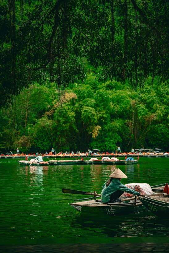 Hanoi: Ninh Binh, Tam Coc, Mua Cave & Hoa Lu with cycling - Cycling through Ninh Binh
