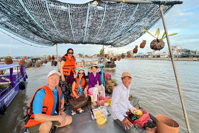HCM: 2-Day Mekong Delta Floating Market with Cooking & Bike Ride - Making bánh xèo or bánh khọt