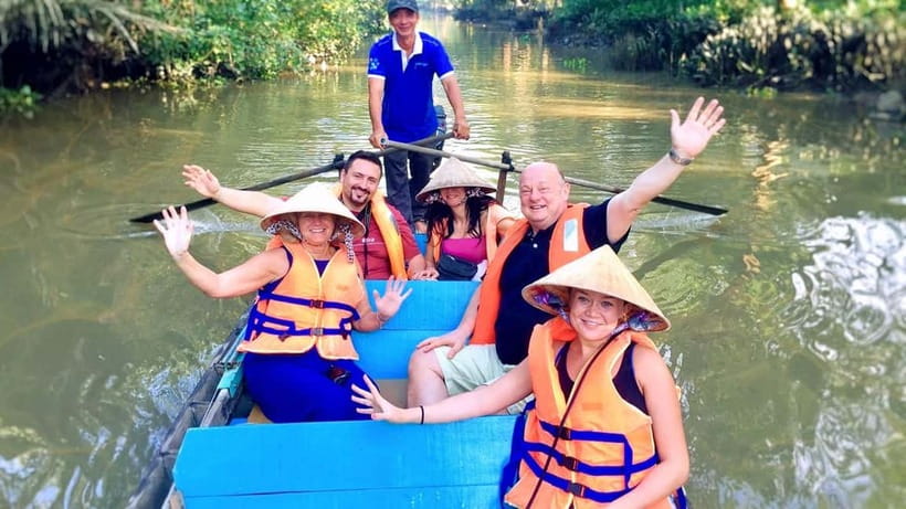 HCM: 2-Day Mekong Floating Market with Cooking & Bike Ride - Making Bánh Xèo or Bánh Khọt for lunch