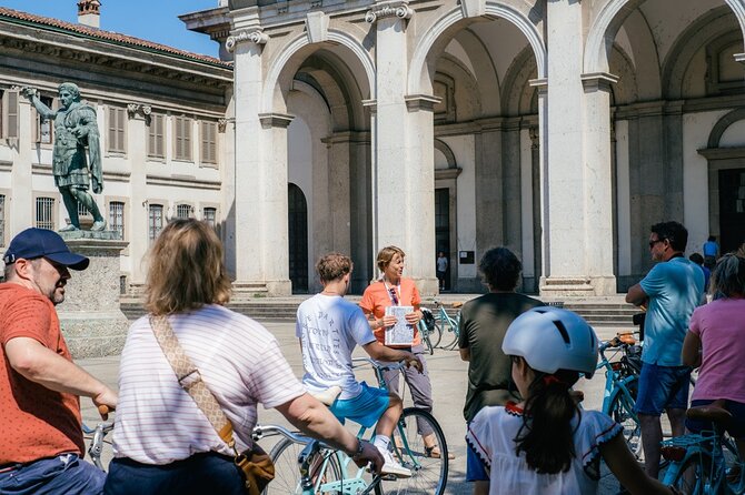Highlights and hidden gems of Milan Bike Tour - Brera slows the pace with smaller streets