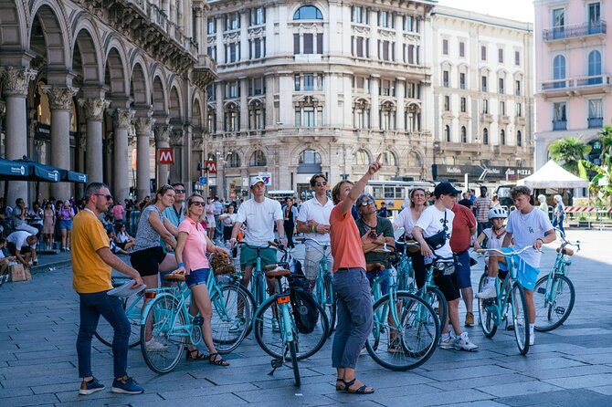 Highlights and hidden gems of Milan Bike Tour - Porta Nuova shows Milan looking forward