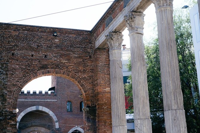 Highlights and hidden gems of Milan Bike Tour - Sforza Castle is the longest history stop