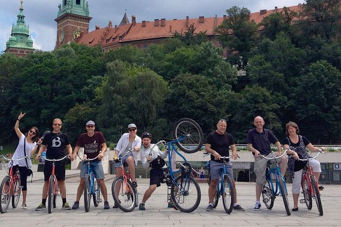 Highlights of Krakow Bike Tour - Small group - Starting at the Main Square and Planty Gardens