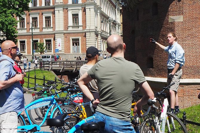 Highlights of Krakow Bike Tour - Small group - Kazimierz, Szeroka Street, and the Lunch Stop