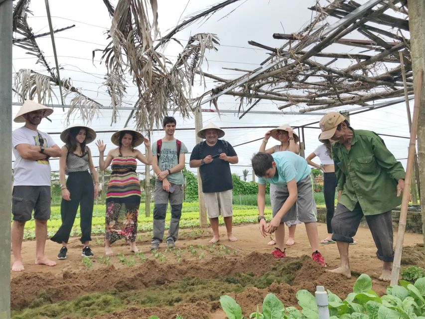 Hoi An: Private Villages Biking Tour with Meal - Tra Que vegetable village and the work behind lunch