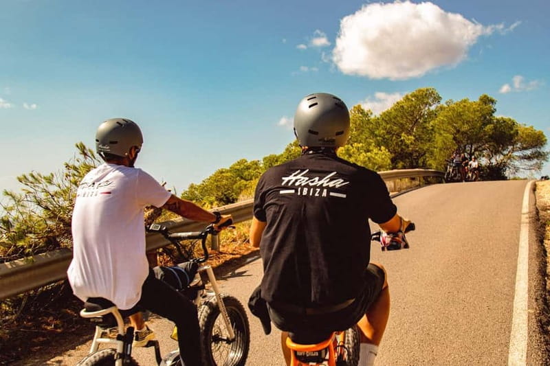 Ibiza: E-Bike self-guided rental adventure - Santa Eulalia and the historic river bridge