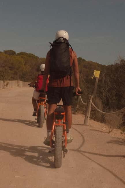 Ibiza: E-Bike self-guided rental adventure - Returning through Santa Eulalia and the river