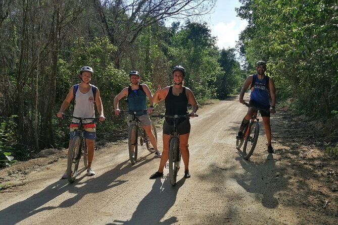 Jungle Bike Tour from Playa del Carmen with Bath in a Cenote - Learning from Alex along the way