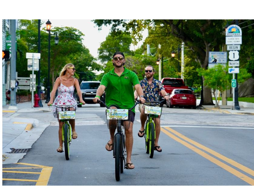 Key West: Guided Bicycle Tour with Key Lime Pie - Truman’s Little White House and presidential Key West