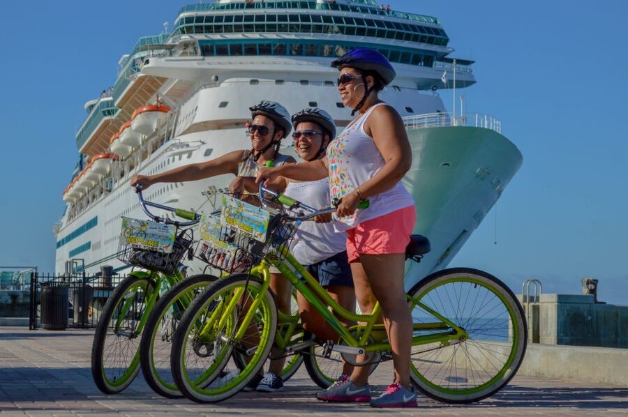 Key West: Guided Bicycle Tour with Key Lime Pie - Mallory Square and Key West’s seafaring past