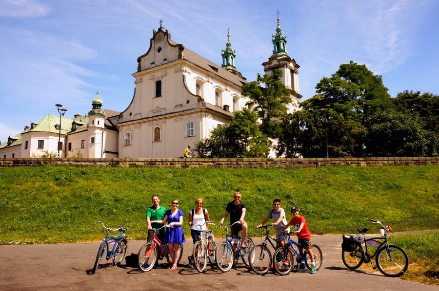 Krakow: Highlights of Krakow Bike Tour - Small Group - The Main Market Square and Old Town