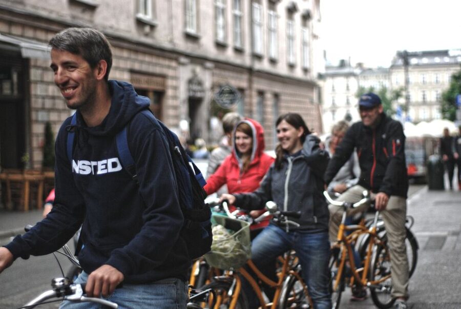 Krakow: Highlights of Krakow Bike Tour - Small Group - Kazimierz, Krakow’s former Jewish district