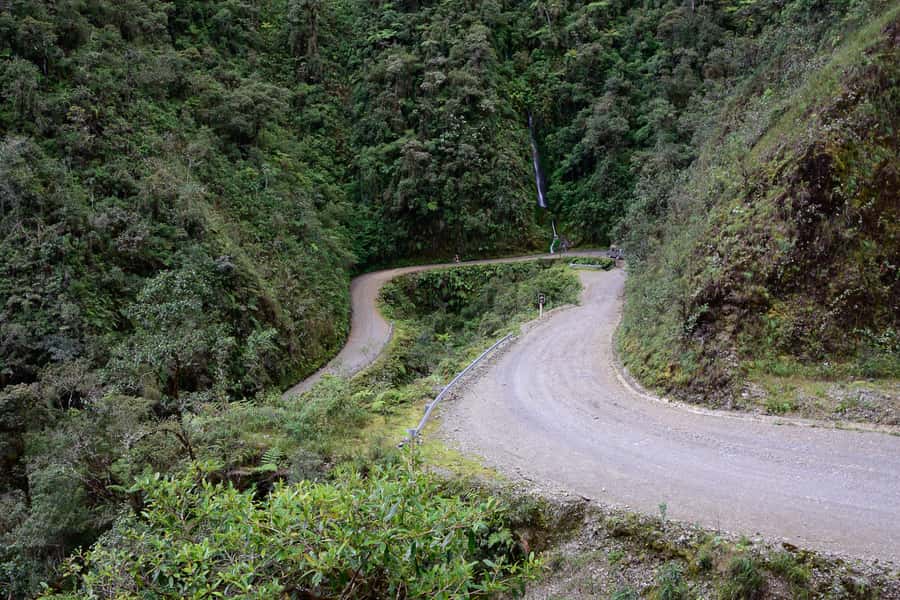 La Paz: Mountain Bike Down the World's Most Dangerous Road - Reaching Yolosa hot, dusty, and pleased