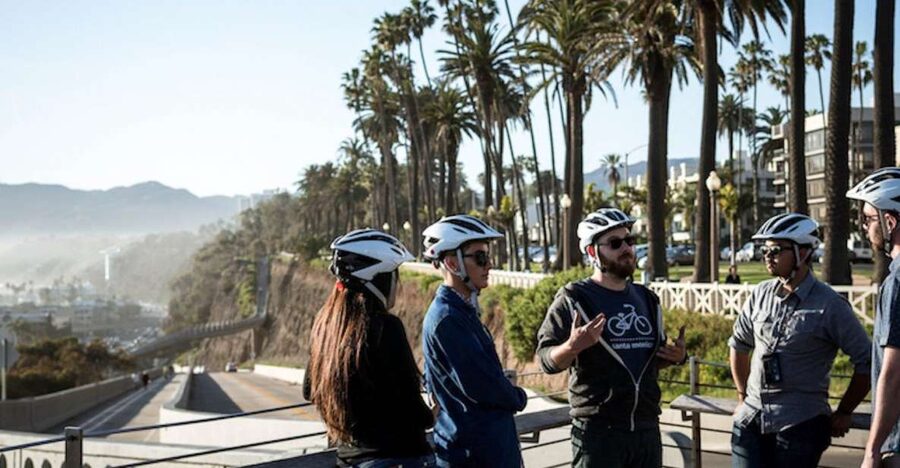 LA: Santa Monica & Venice Beach Bike Adventure - Santa Monica Pier and Palisades Park