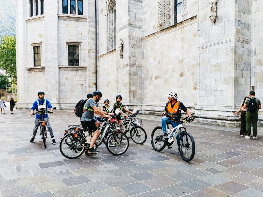 Lake Como: eBike Tour with Live Guide, eHelmet, and iPad - Starting at Como Nord Lago station