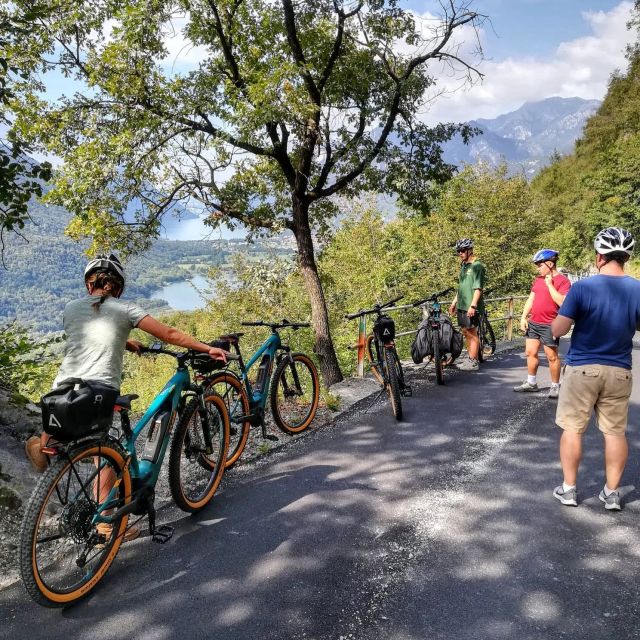 Lake Como to Lake Lugano: E-Bike Three Panoramic Lakes - Key points at a glance