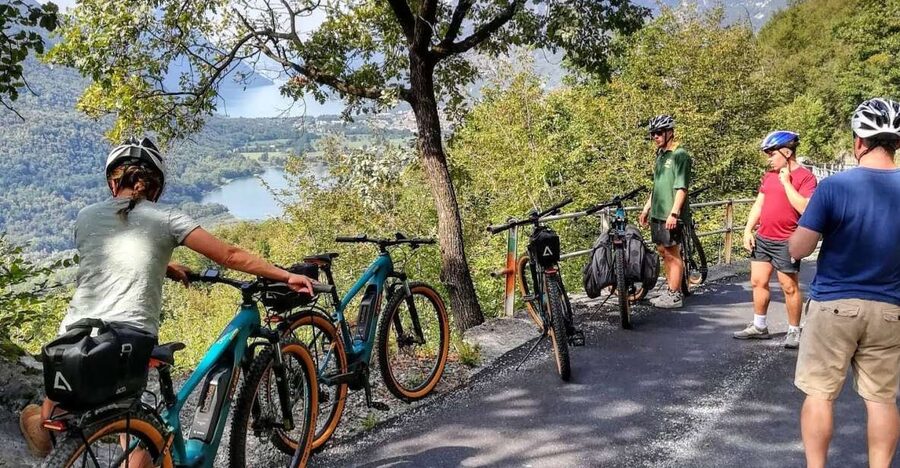 Lake Como to Lake Lugano: E-Bike Three Panoramic Lakes - Climbing through Val Sanagra’s old villages