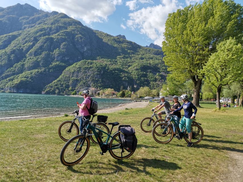 Lake Como to Lake Lugano: E-Bike Three Panoramic Lakes - Downhill views, the medieval road, and Lake Lugano