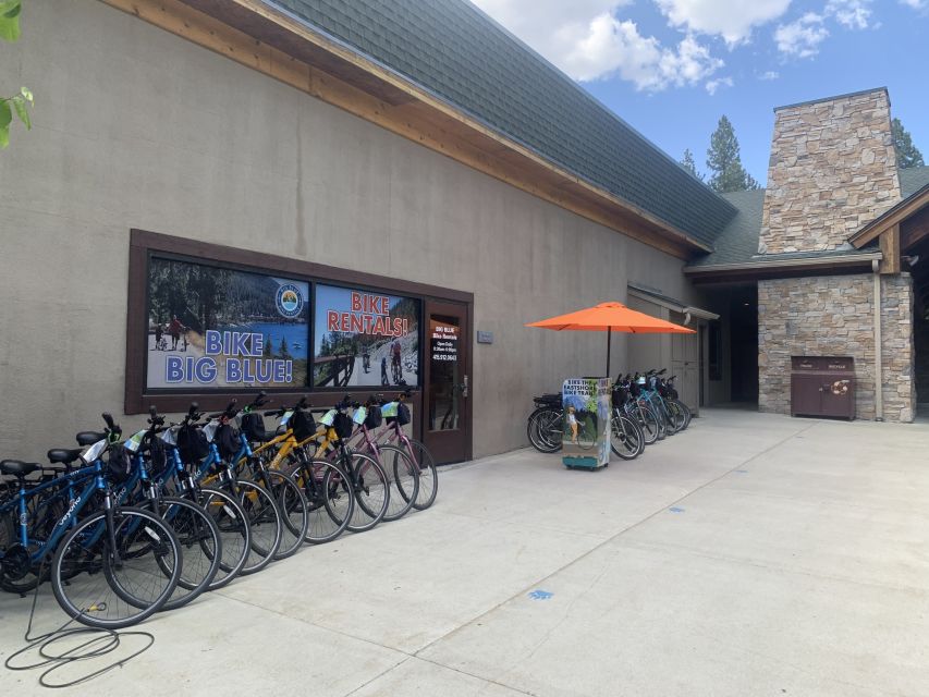 Lake Tahoe Lakeside Electric Bike Rental - The Lakeshore bike path gives you an easy opening