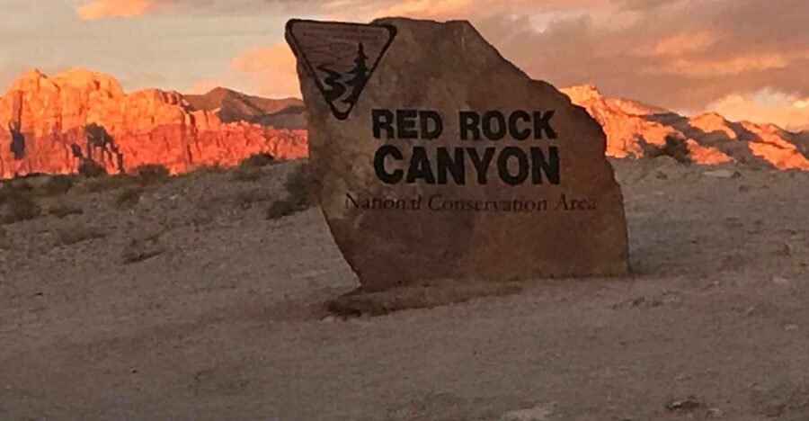 Las Vegas: Red Rock Canyon Sunrise Self-Guided E–Bike Tour - Calico Basin and the red striped mountains