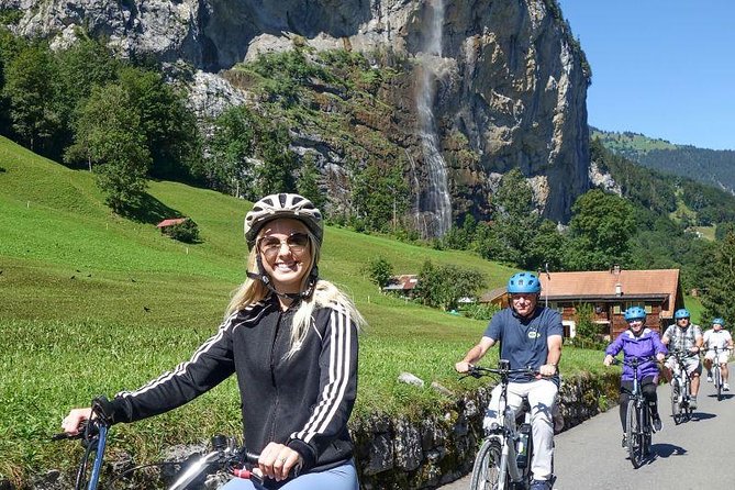 Lauterbrunnen Valley Waterfalls E-bike Tour with Swiss Picnic - Trümmelbach Falls Inside the Mountain