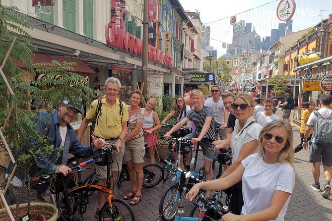 Lion City Bike Tour of Singapore - Little India and a second refreshment break