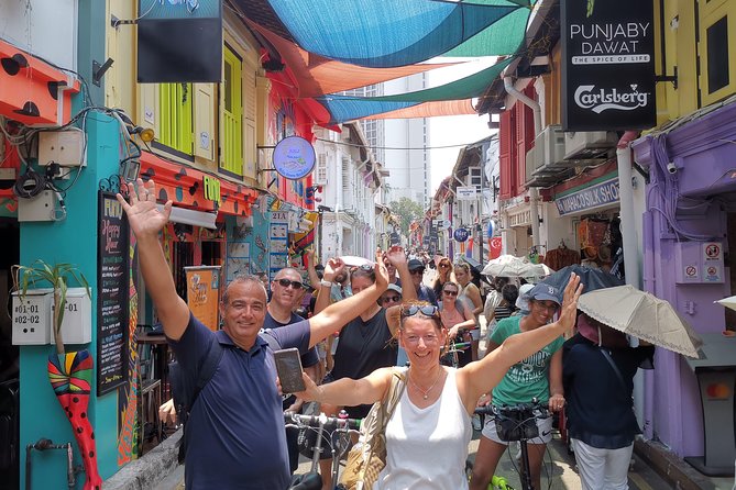 Lion City Bike Tour of Singapore - Haji Lane and Kampong Glam