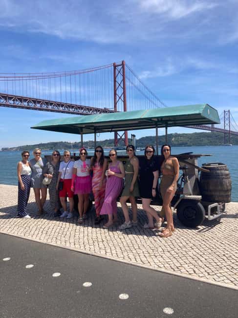 Lisbon: 1-Hour Beer Bike Tour with Draft Beer & Sangria Ride - Weather, comfort, and who should skip it