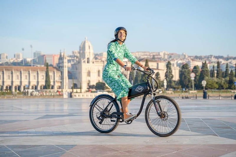 Lisbon: Electric Bike Tour by the River to Belém - Under the 25 de Abril Bridge