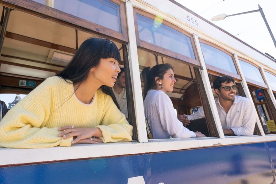 Lisbon: Private Boat Trip, Guided Walking Tour, Bike & Tram - St. Roque and the Carmo Convent ruins