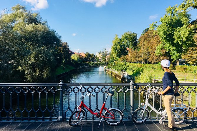 Ljubljana Bike Tour - The Ljubljanica and views from above