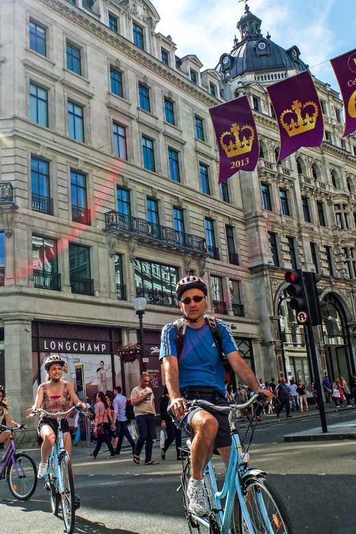 London: Guided Bike Tour of Central London - Waterloo Bridge and the Thames View