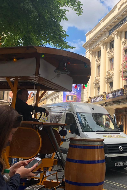 London: Piccadilly and Soho Beer Bike Tour - Soho streets, pubs, and photo stops
