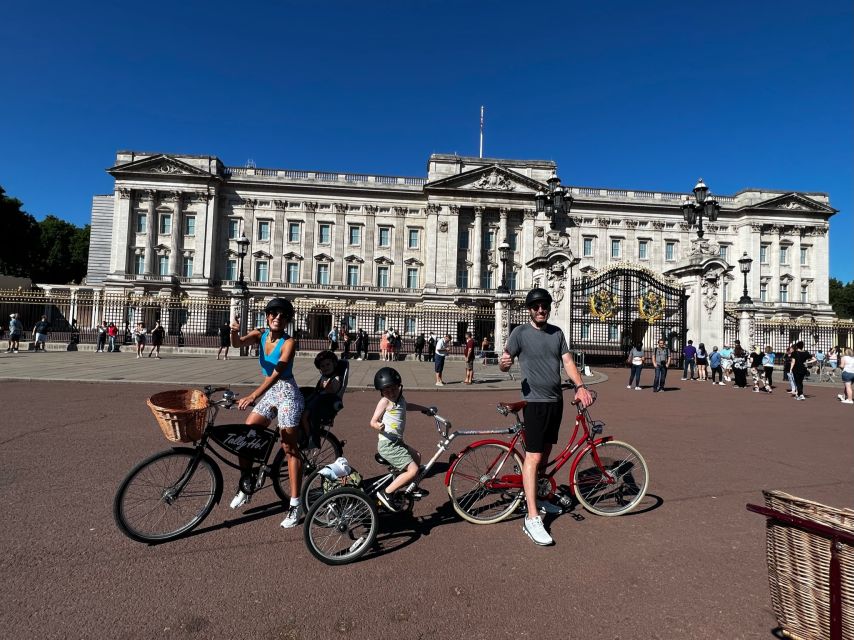 London: Private Family Guided Bike Tour with Childseats - What the $286 price means for a family