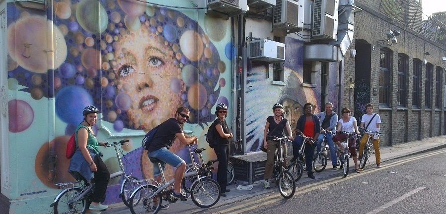 London: Street Art Bike Tour - Brick Lane: the first look at East London’s art culture