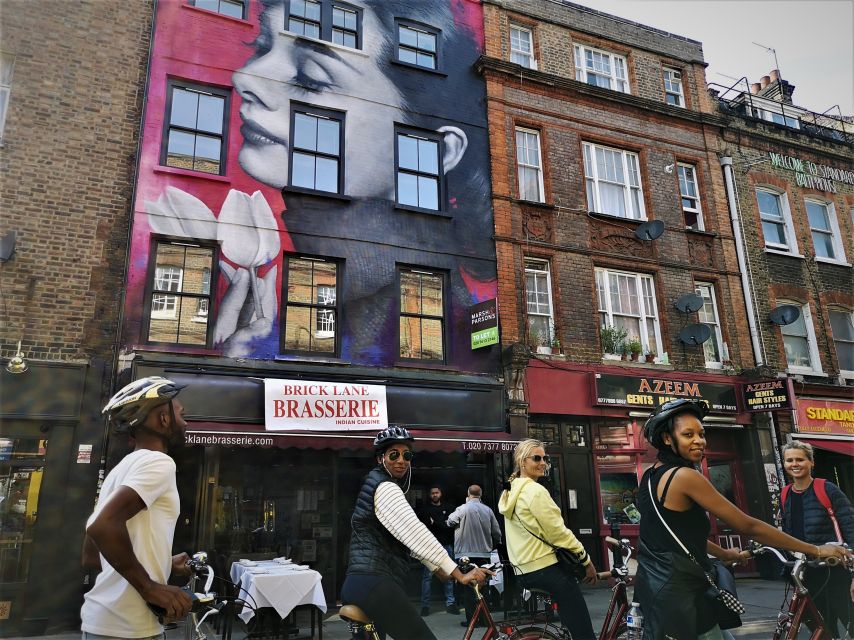 London: Street Art Bike Tour - The 10-minute break and the rhythm of the ride