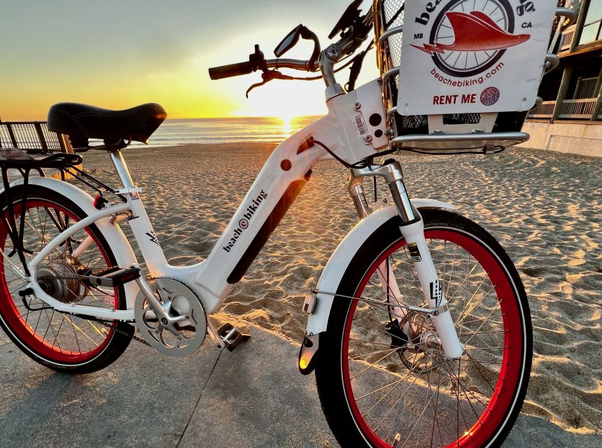 Los Angeles: Beach E-Bike Ride Redondo Beach to Santa Monica - Marina del Rey and Ballona Creek change the scenery