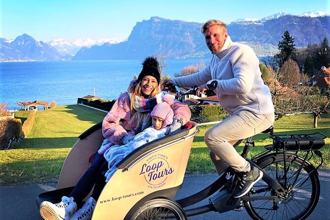 Lucerne's Hidden Secrets by Electric Cargo Bike - Starting beside Lucerne’s main train station