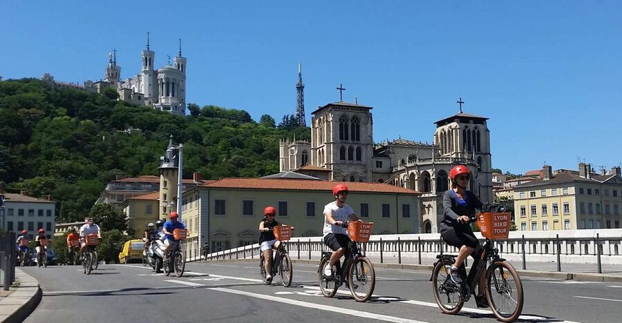 Lyon: 2-Hour Electric Bike Tour with a Local Guide - Place Bellecour gives you Lyons big opening view
