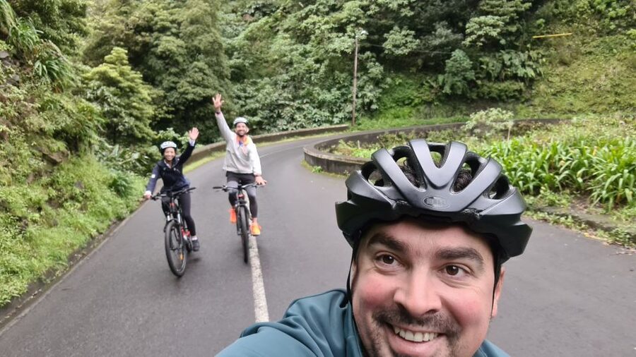 Madeira: Guided E-bike Tour of the North Coast - Laurel forest, farm plots, and the small tunnel