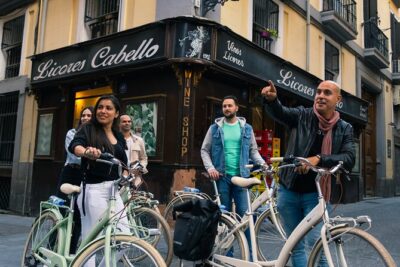 Madrid at Night: Vintage Bike Tour of City Highlights