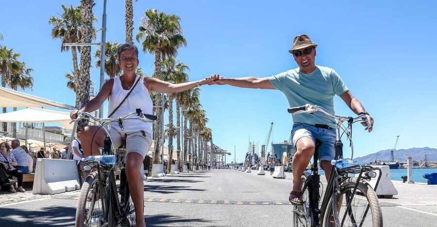 Malaga Bike Tour - Old Town, Marina & Beach - Starting at Plaza de la Marina