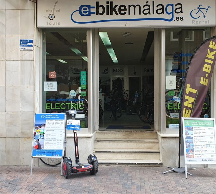 Malaga: Electric Bike Rental - What the equipment adds to the value