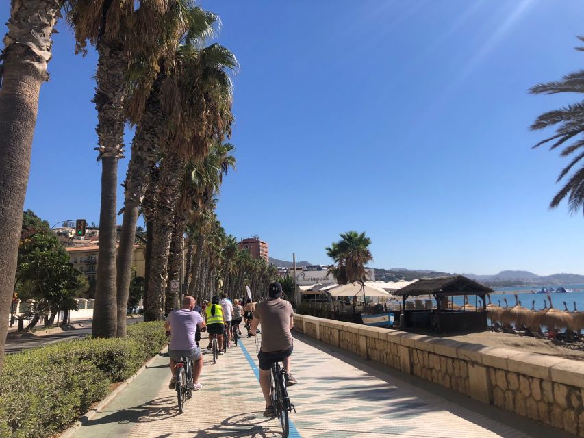 Malaga: Guided E-Bike Tour - Down past the Alcazaba and along the beaches