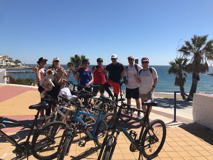 Marbella: 3-Hour Guided Bicycle Tour - The Golden Mile and Puerto Banús