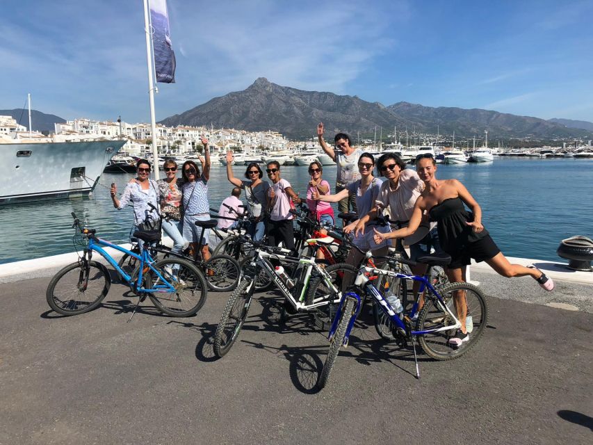 Marbella: 3-Hour Guided Bicycle Tour - The coffee stop and time for photographs