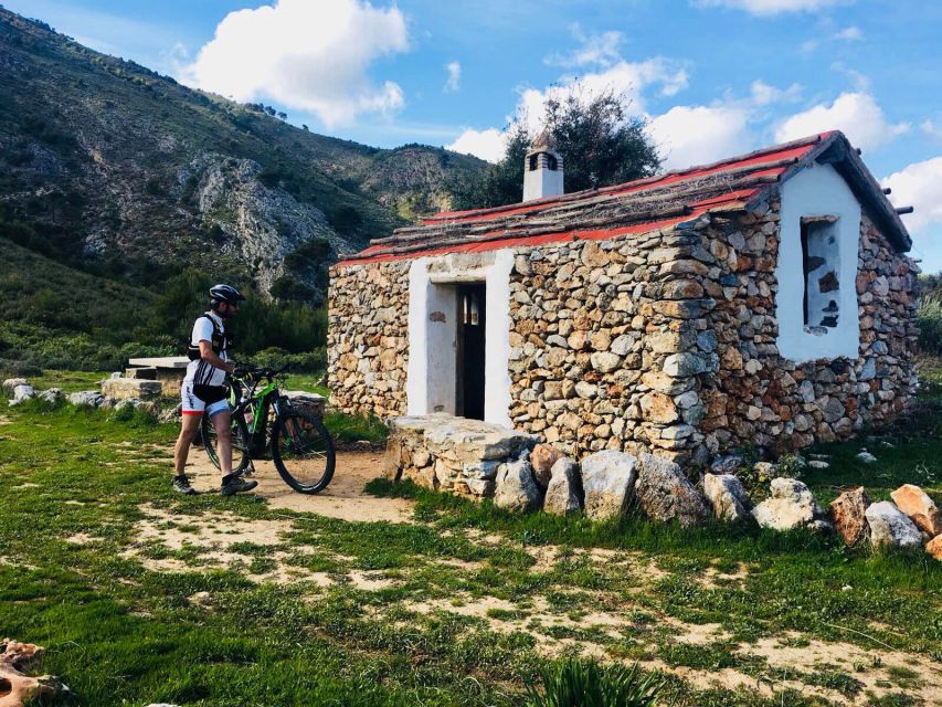 Marbella: E-Mountain Bike Tour with Wine - Climbing the trails toward the white villages